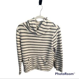 ❤️ Blue and White Striped Hoodie from Old Navy - Size Small